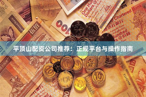 平顶山配资公司推荐：正规平台与操作指南